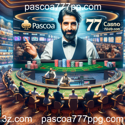 A Experiência Imersiva do Cassino Ao Vivo no pascoa777pp.com